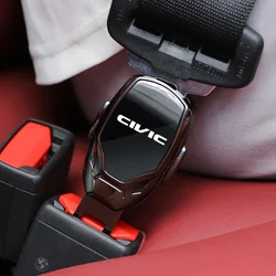 Car seat belt locker carabiner extender insurance belt insert buckle For Honda civic 10th 9th 8th 7th Gen 10 9 8 7 2006 2010