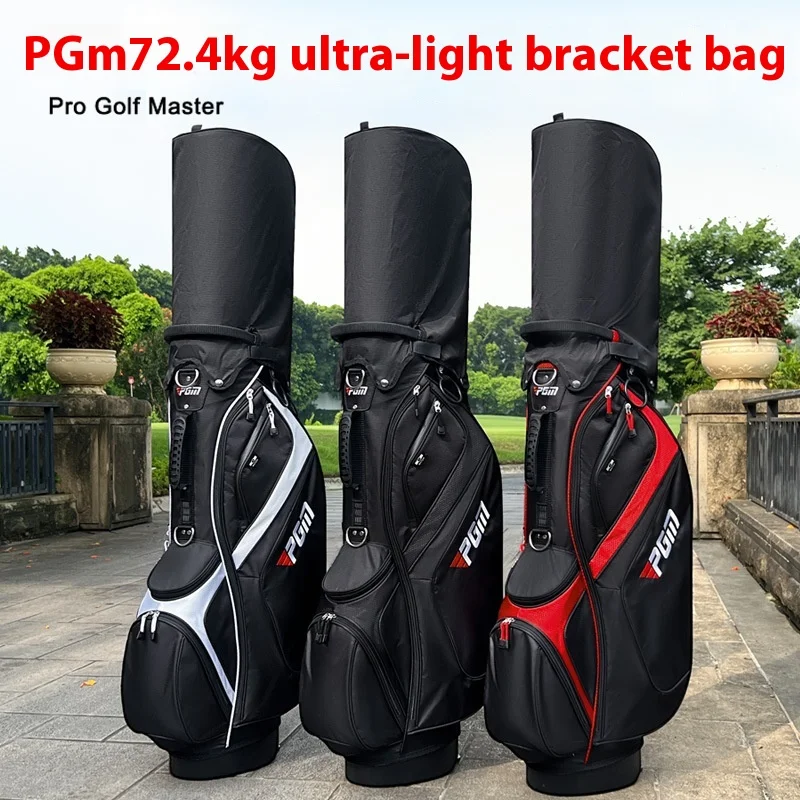 PGM Golf bag Men and women Tripod bag 14 Insert rod ports Shoulders light portable golf club bag