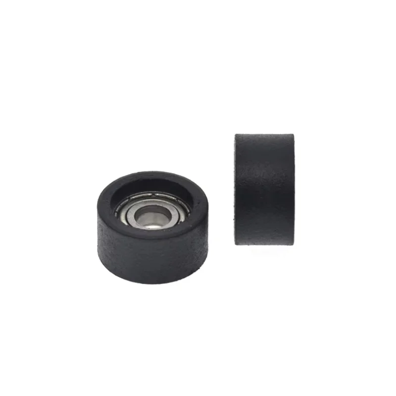 Flat plastic bearing pulley 625 605 695 Polyformaldehyde engineering plastic guide wheel nylon wheel