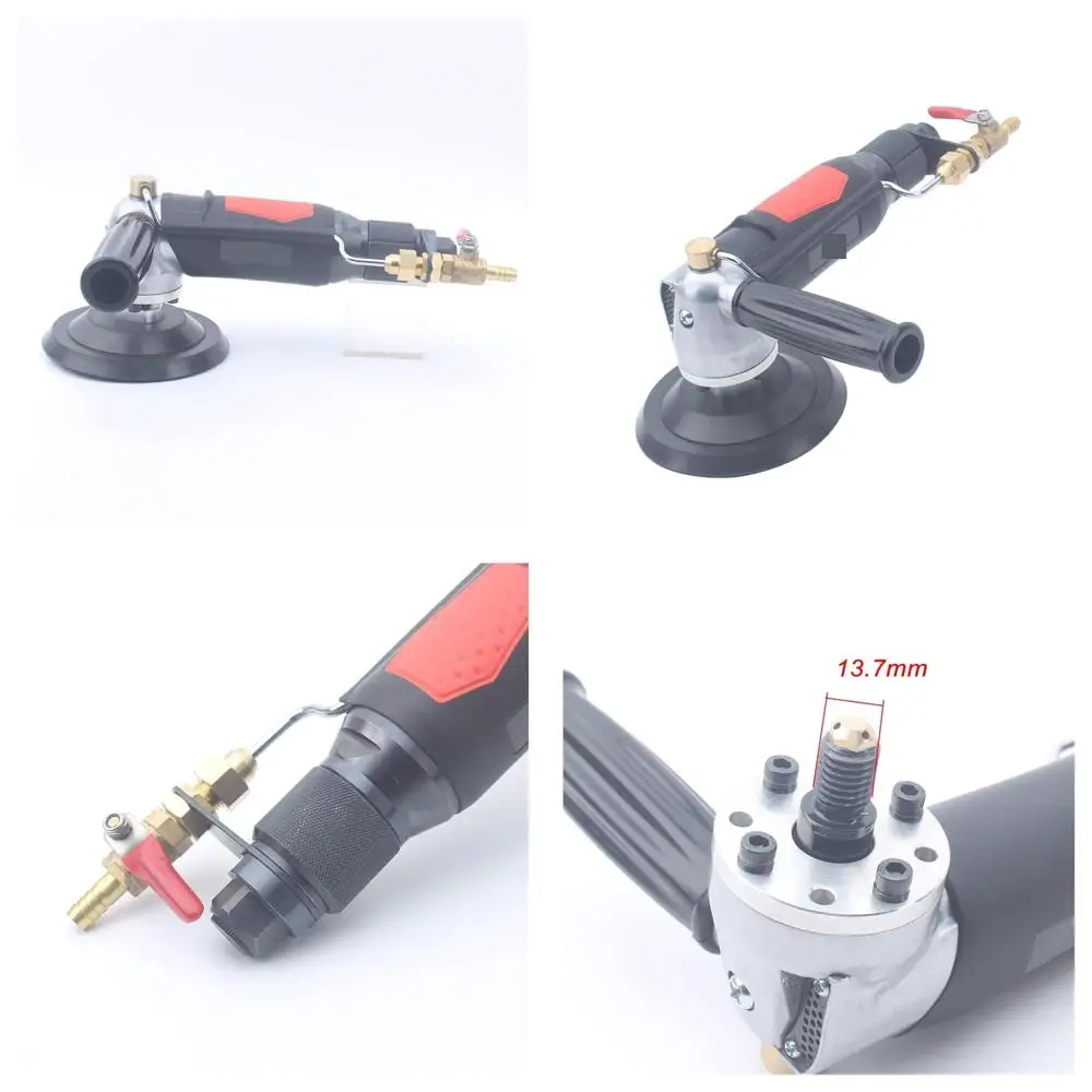 

5-дюймовая профессиональная пневматическая шлифовальная машина для полировки и шлифования с системой подачи воды