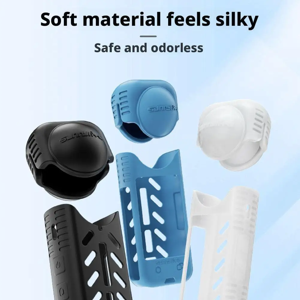 For Insta360 X5 Silicone Case Shockproof Full Body Protective Cover with Lens Protector, Non-Slip Grip Accessory Buckle Durable