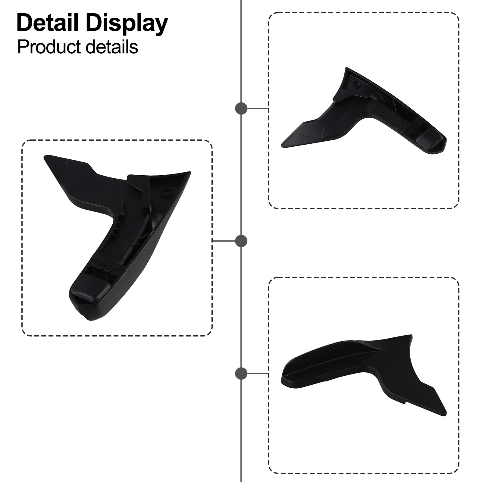For Ford For Ford Handle Lever Control Adjustment For C-Max 2010 Onward For C-Max 1531242 Plastic Left For MK2 2010 Onward