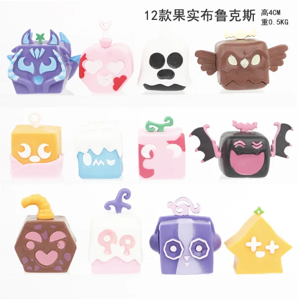 متوفر 13 قطعة و24 تماثيل فاكهة شيطانية لعبة فواكه بلوكس ألعاب محيطية وتماثيل ونماذج وحلي