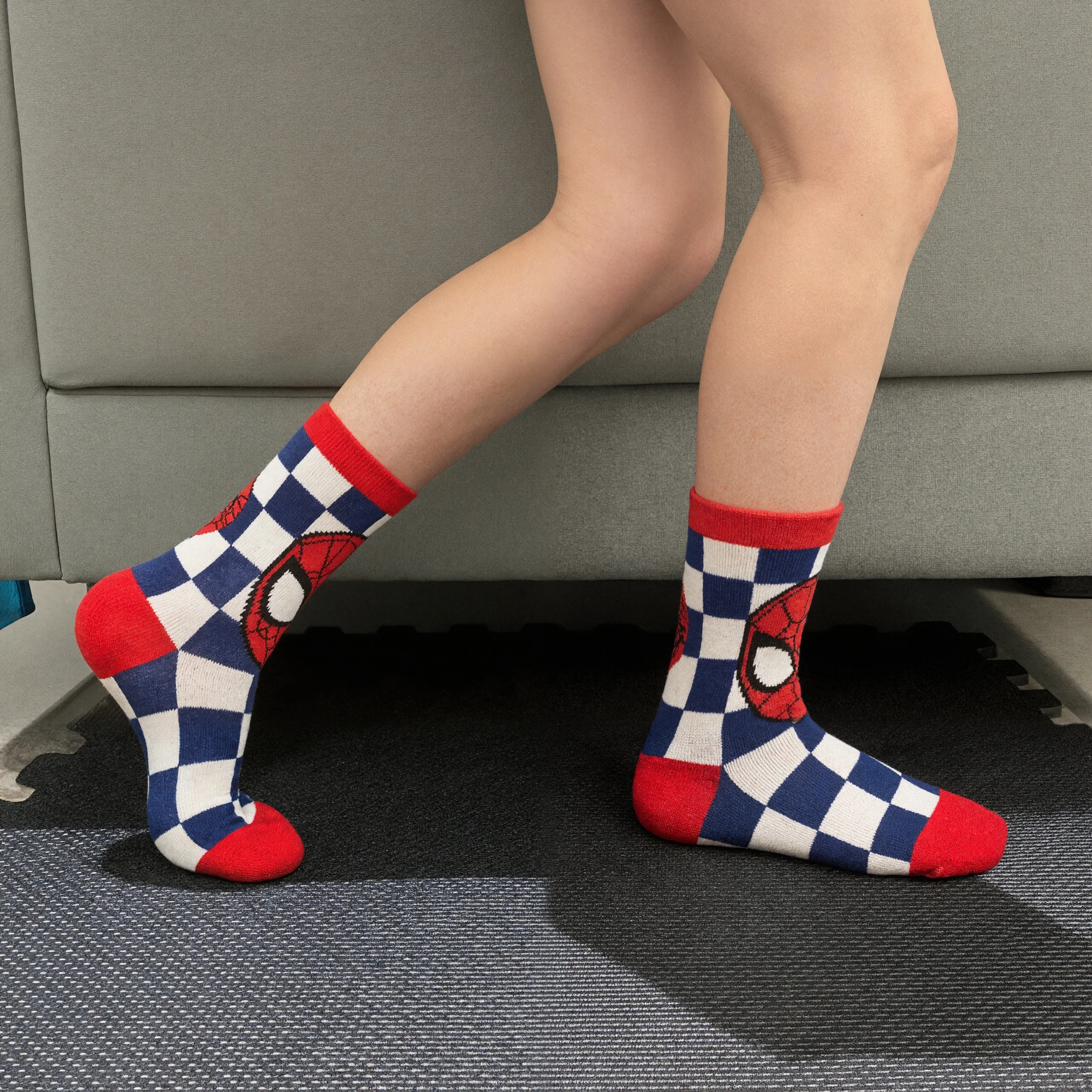 5 Pairs Anime Children's Socks Kawaii Soft Kids Boys Socks Middle Tube Cartoon Baby Socks Birthday Christmas Gift 2-9 Years Old