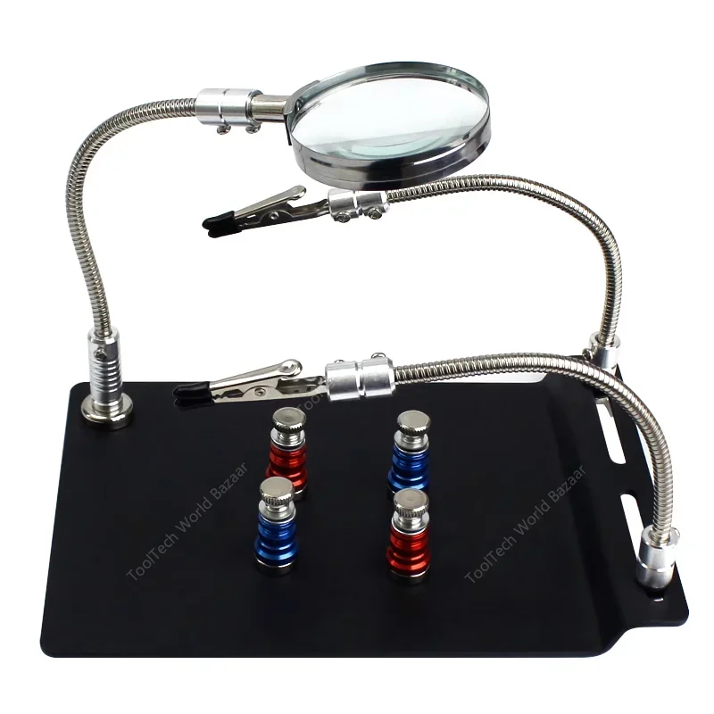 Mobile phone repair welding table circuit board fixing fixture circuit board auxiliary clamping strong magnetic universal table