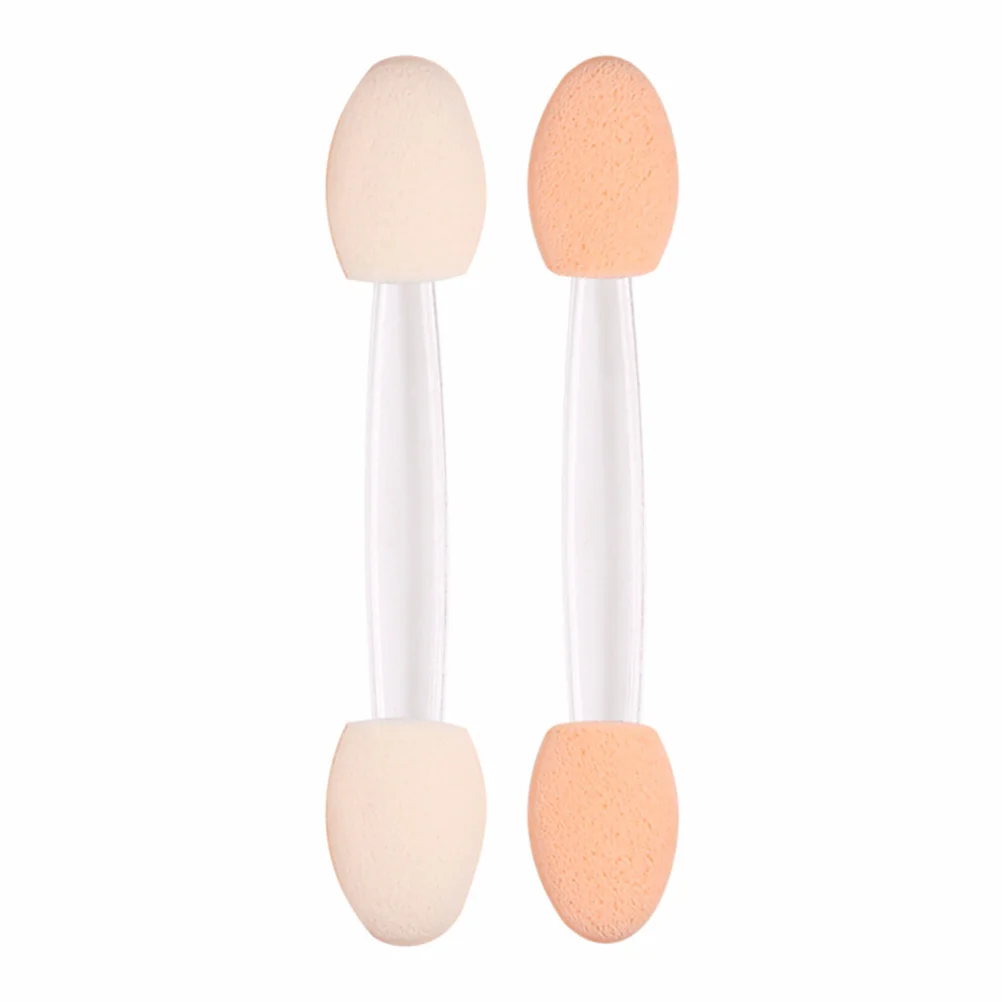 Eye Shadow Applicator Sticks แปรงอายแชโดว์แต่งหน้าแบบพกพารูปไข่เครื่องมือผู้หญิง Miss