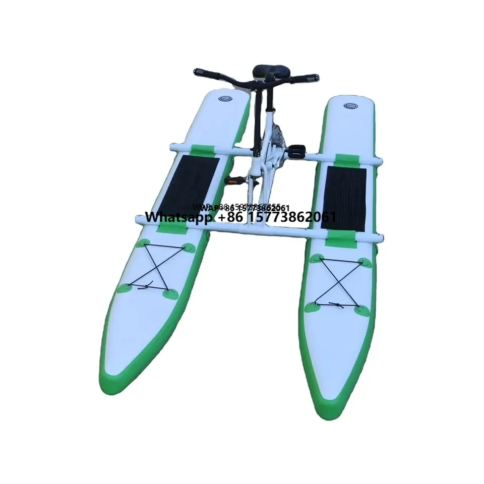 Manufacturer 1 Person Supply Floating Bike Water Bicycle Pedal Sup Bike 120KG Bearing Capacity for Adult