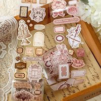 1pcs/1lot Decorative Adhesive Tapes  Old Century Story Junk Journal DIY Paper Japanese Masking Scrapbooking Stickers