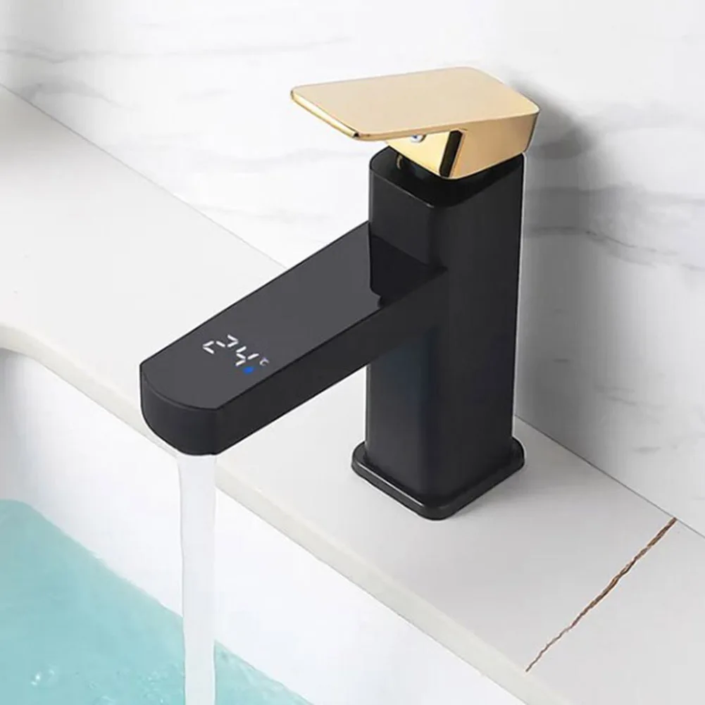 Sleek Stainless Steel Digital Faucet Featuring Touch Technology to Ensure Safe and Comfortable Water Use Every Time