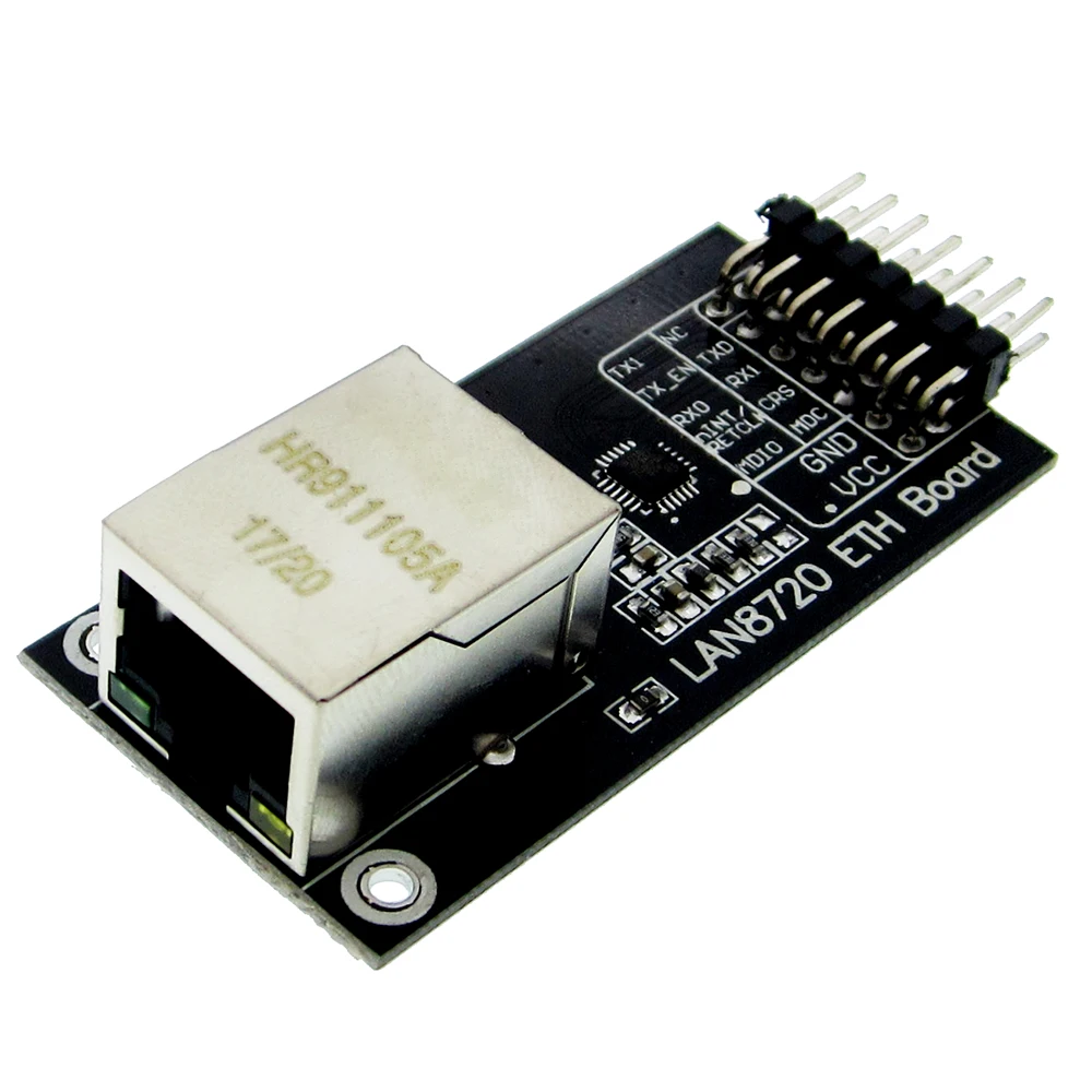 

10PCS LAN8720 Module Physical Layer Transceiver PHY Module Embedded Web Server RMII Interface MDIX Regulator I/O Voltage Module