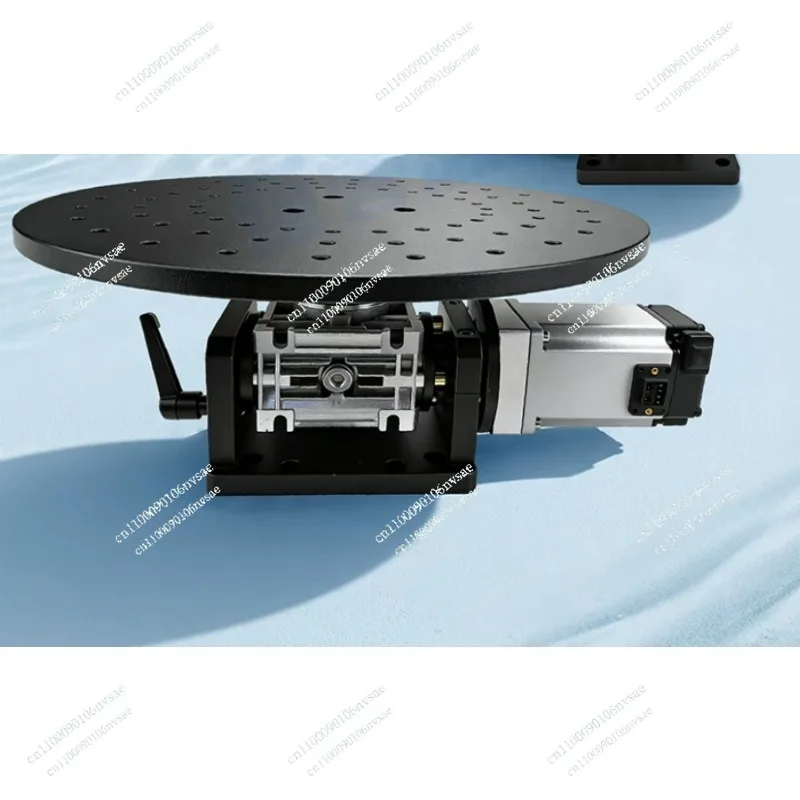 Diameter 300MM Workbench with Speed Controller and Foot Switch Electric 360° Rotary Turntable Precision Rotating Platform