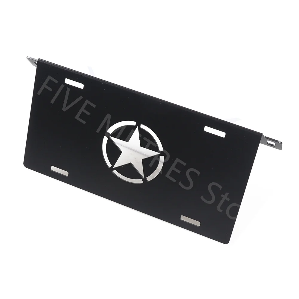 Aluminum ﻿Car Front License Plate Holder For Ford Bronco 20212022 2023 Exterior Accessories Registration Plate Base ﻿