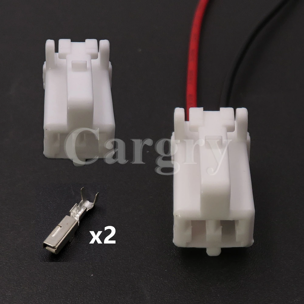 Conector de arnés de Cable de retroiluminación para coche Toyota, accesorio sin sellado con Sensor ABS, 2P, 7283 MG651201-4-1027, 1 Juego