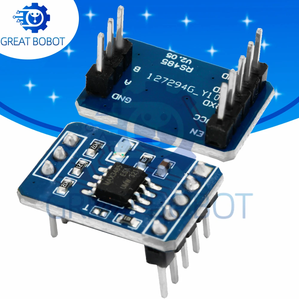 MAX3485 Module – TTL to RS485 USART Communication (for Serial/Parallel Multi-Machine Communication)