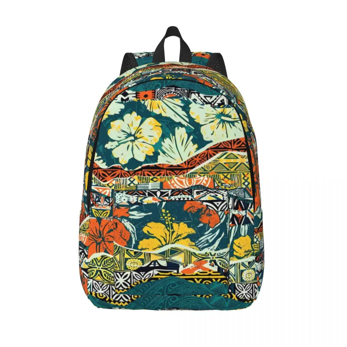 Hawaiian Tribal Print Backpack Teen Polynesian Big Backpacks Christmas Gift Kawaii High School Bags College Design Rucksack