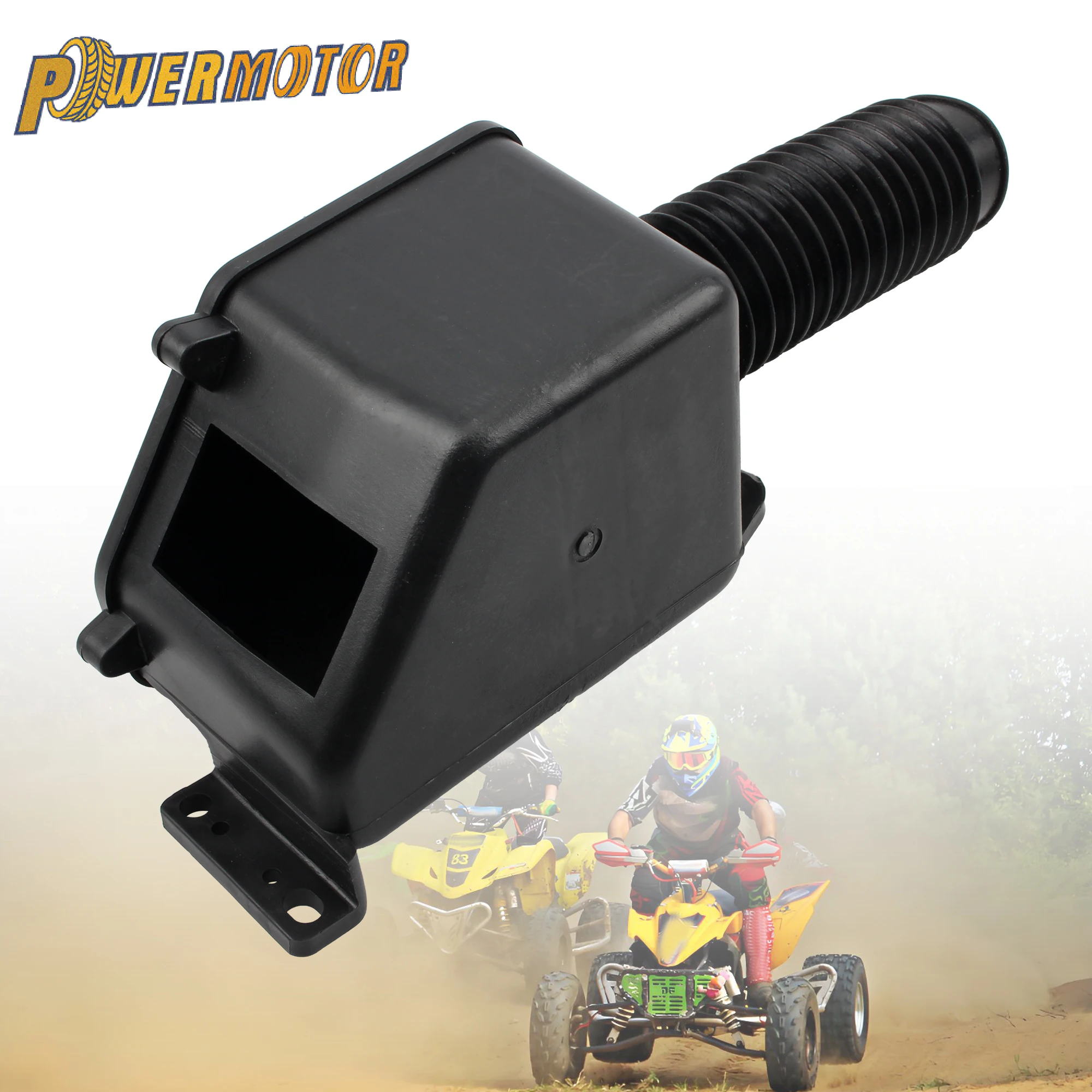 ATV UTV Luftfilter Box Ansaugreiniger Für 150cc-200cc Motor ATV Quad Go Kart Roller Moped Ersatz Motorrad Zubehör