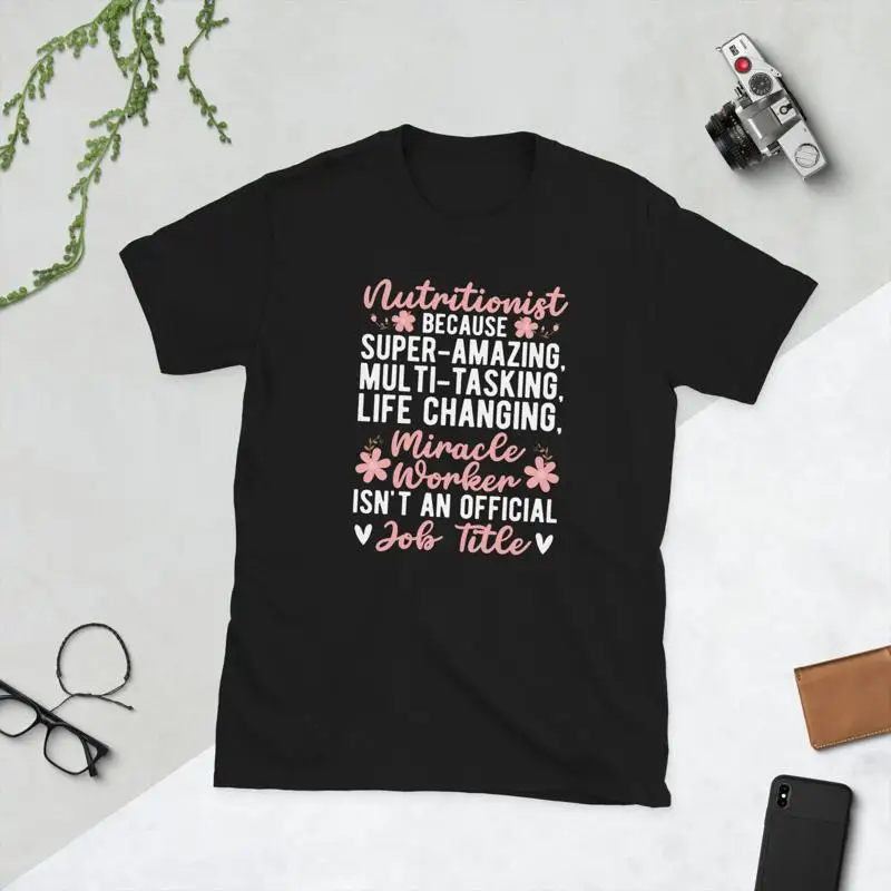Nutricionista Apreciación Nutrición Nutricionistas Camiseta