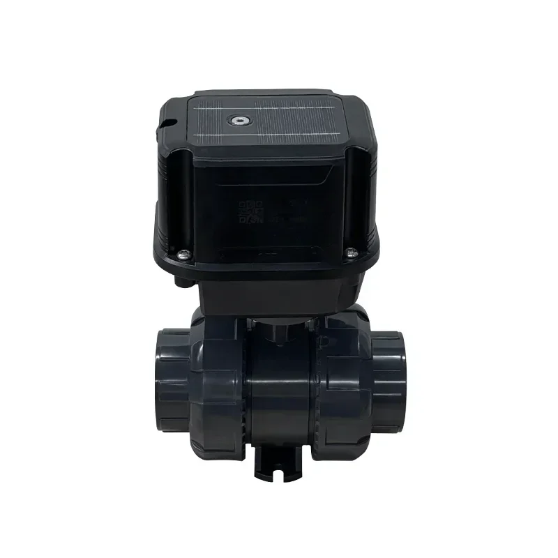 

Popular product 4G/LoRa Remote Controlled PPH NPT Threaded Automatic Valves Actuators Electric Control Water Actuated ball valve