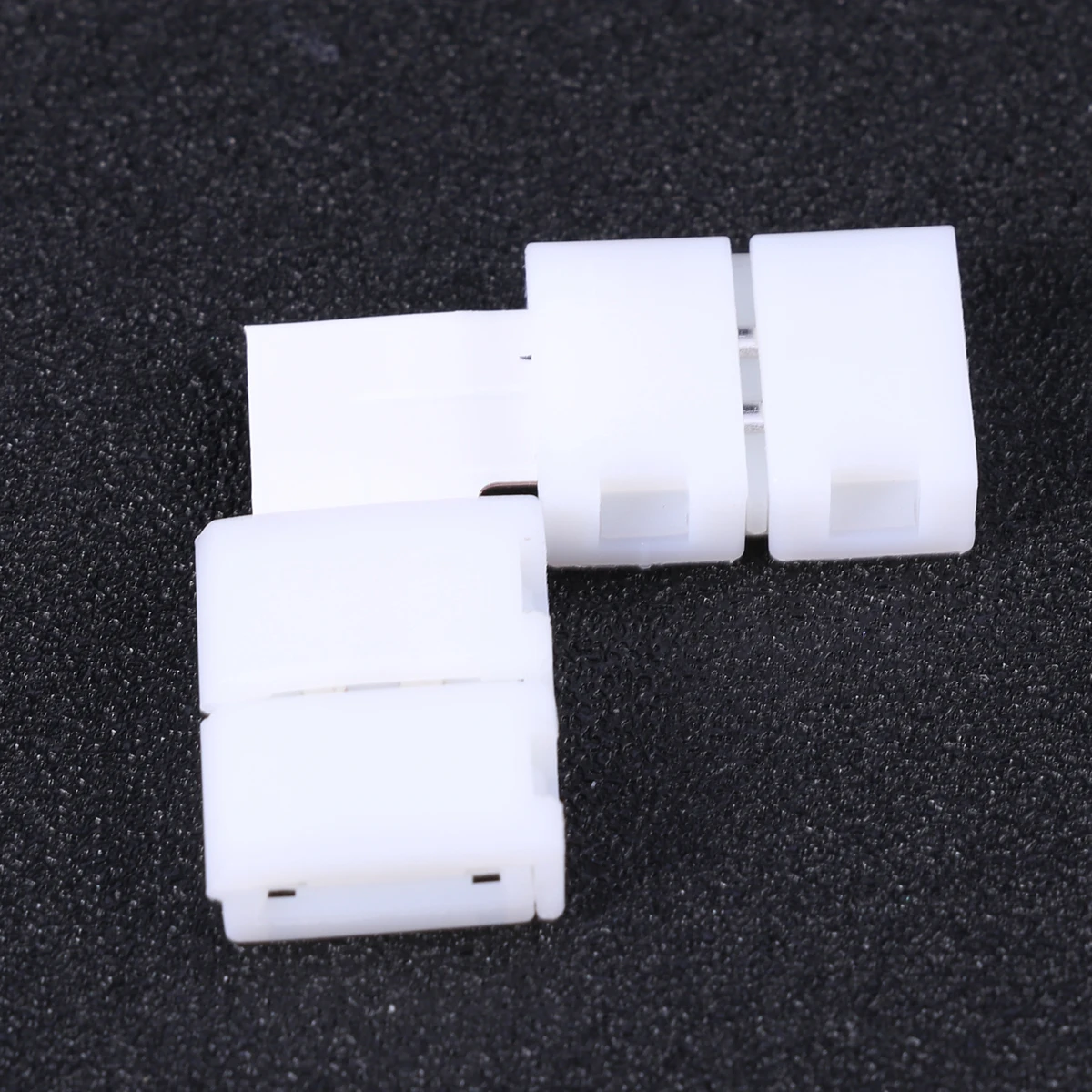 

10 Pcs LED Strip Connector Light Corner Solderless Non Welding Seamless Layout High Temperature Resistance Ideal For DIY Project