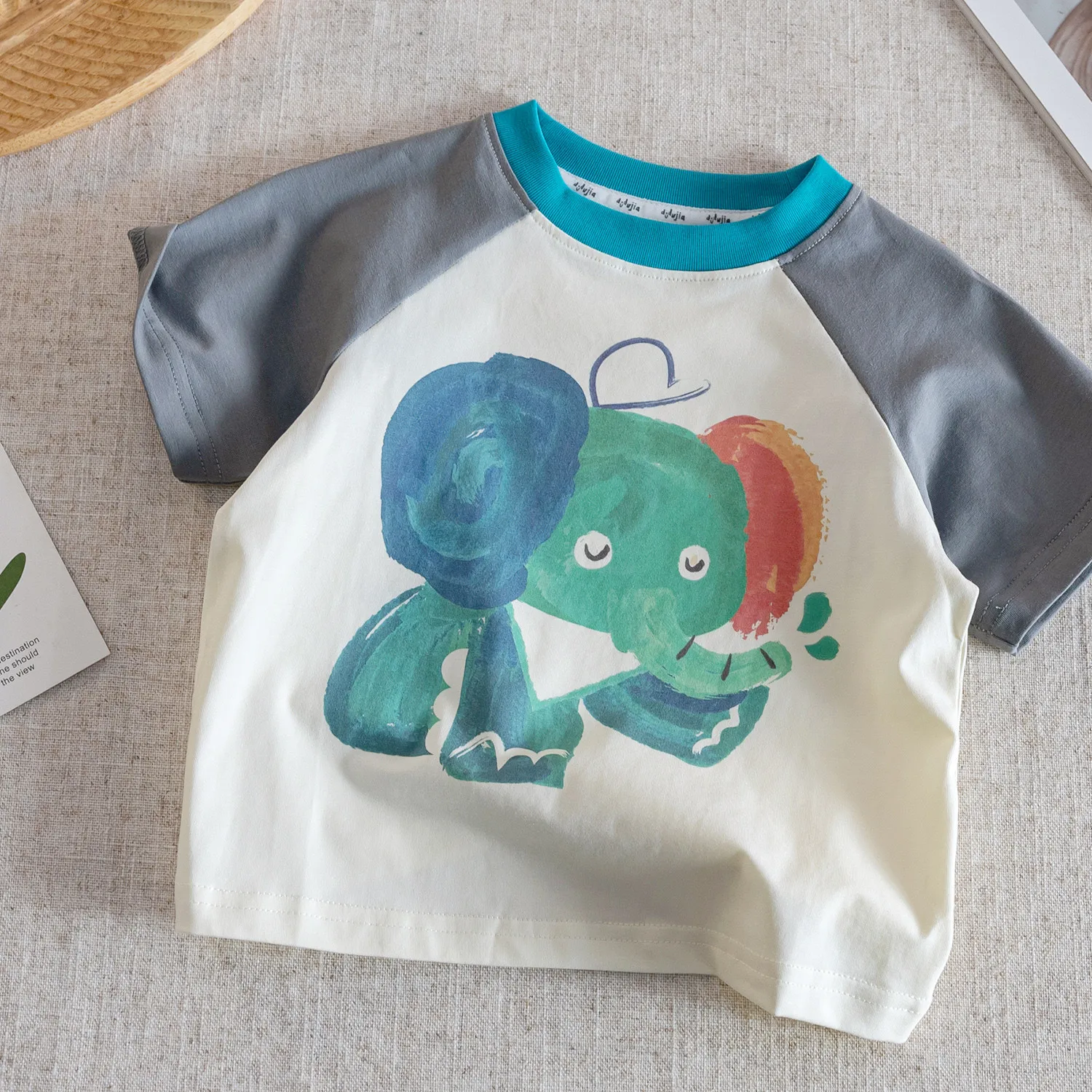 Erkek T-shirt 2026 İlkbahar ve - Baby Clothing Elephant incelemesi ve fiyatı