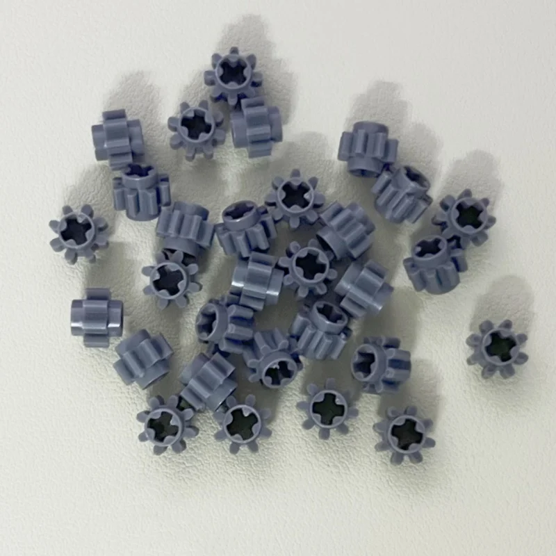 

100PCS 3647 Technical Gear 8 Tooth Bricks Toys For Technical MOC Buildings Blocks Compatible High-Tech Gifts