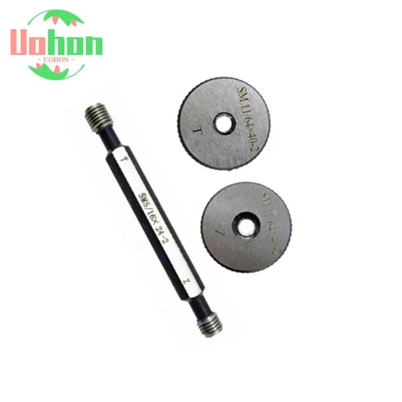 

SM 9/32 11/64 15/64 3/32 1/8 9/64 11/32 1/2 SM Type Sewing Machine Inch Thread Ring Plug Gauge Gage Support Customized