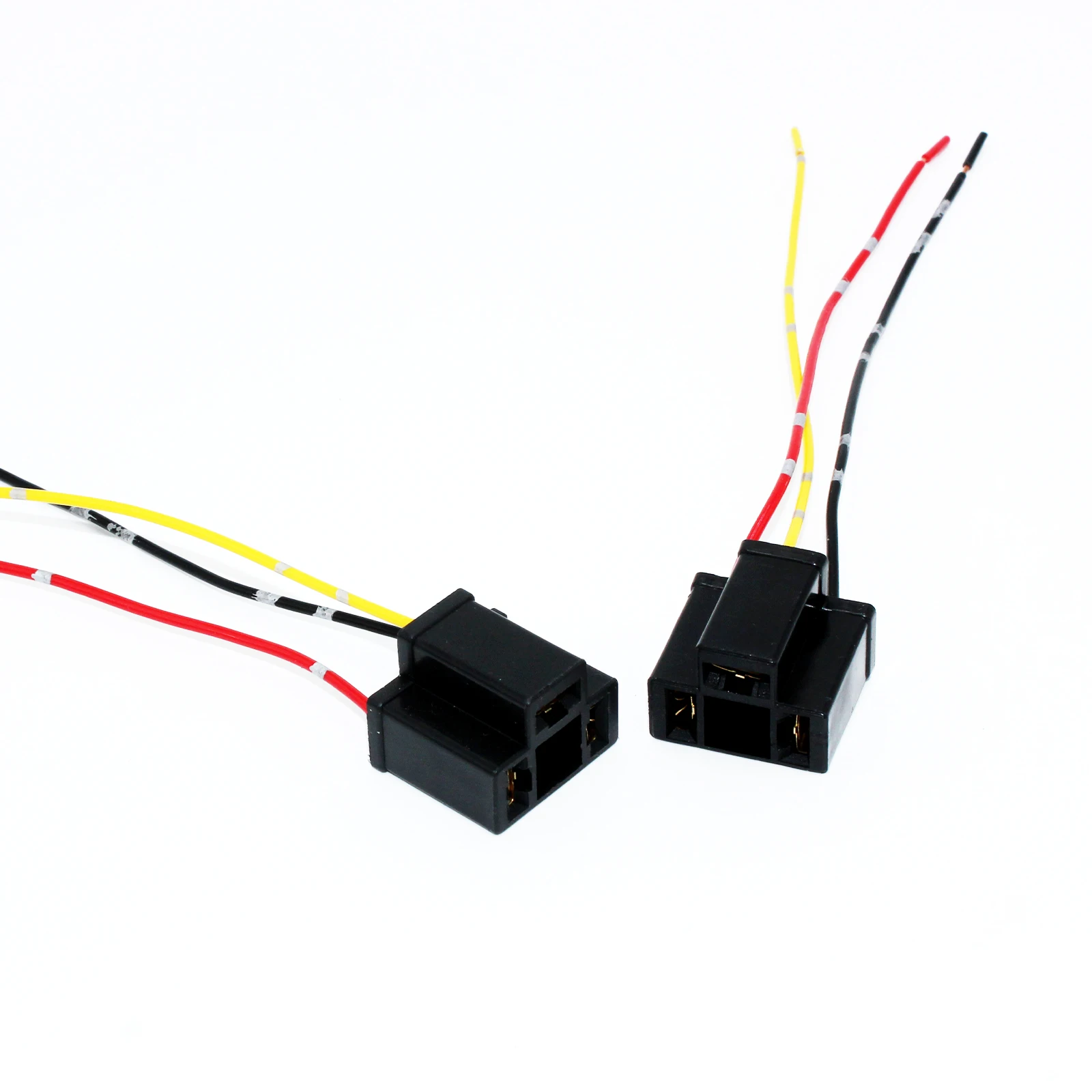 

2 шт. автомобильные фары HID светодиодный разъем H4 разъем термостойкий жгут проводов фар адаптер