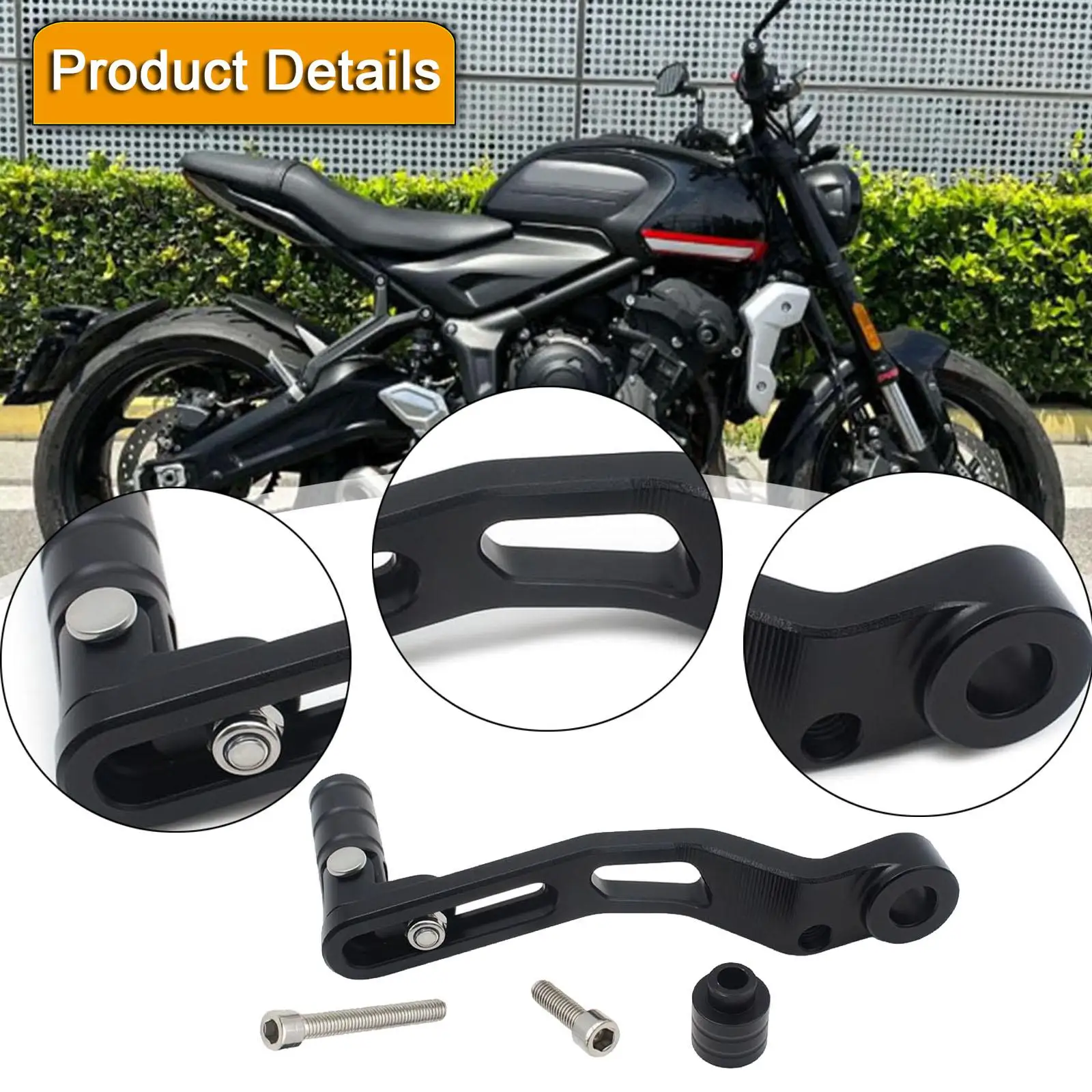 

Запасная часть для ремонта рычага переключения передач мотоцикла, прочный рычаг педали переключения для Triumph T-trident 660 2021-2024