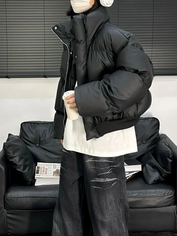 

Мужская зимняя утепленная куртка-пуховик Bla ort Puffer Jaet с воротником-стойкой, модная верхняя одежда в уличном стиле