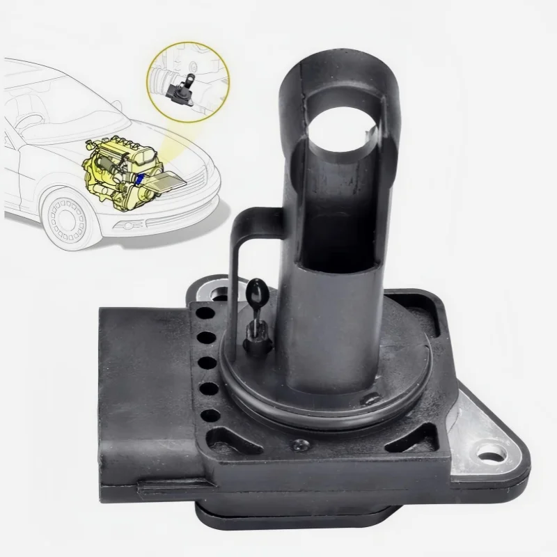 Sensor de Fluxo de Ar 22204-22010 para Toyota 4Runner, Camry, Corolla, FJ Cruiser, Highlander, Prius, RAV4, Sienna, Tacoma, Tundra, Yaris Le