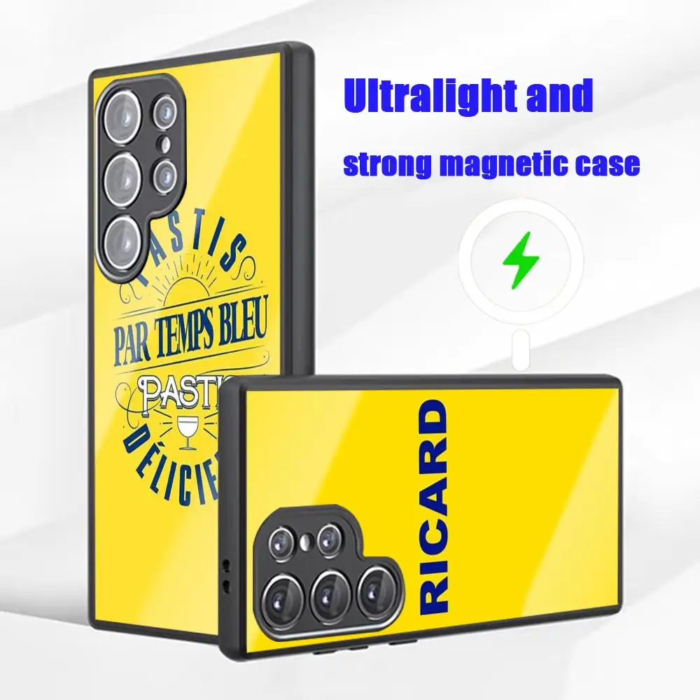 Popular R-RicardES brand Phone Case For Samsung S26 S25 S24 S23 S22 S21 S20 Plus Ultra Fold A Glass Magnetic Case