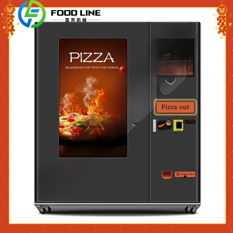

Vending Machines Manufacturer Maquina Dispensadora De Vendo Machine Pizza Robot Self-service Frozen Pizza Vending Machine