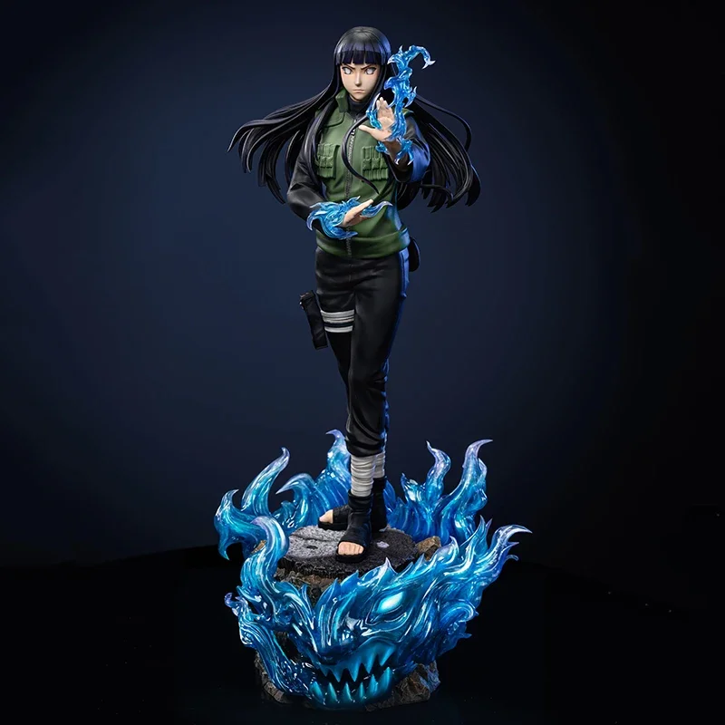 Naruto Shippuden Figura Anime, PVC Estátua, Coleção Estatueta, GK Hyuga Hinata, Figuras Haruno Sakura, Decoração Brinquedos