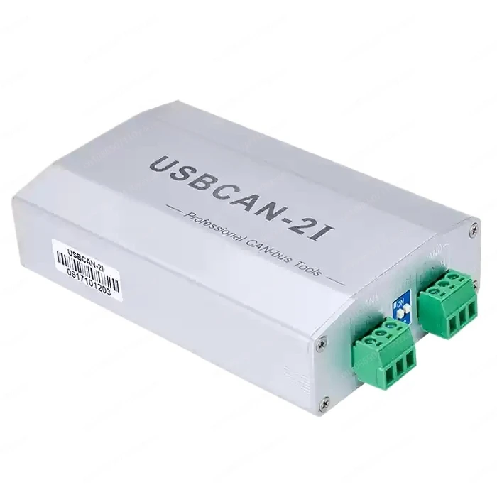 USBCAN Analyzer Usbcan-2I Dual Channel with Isolation Compatible Zhou Li Gong CAN Card CAN Box