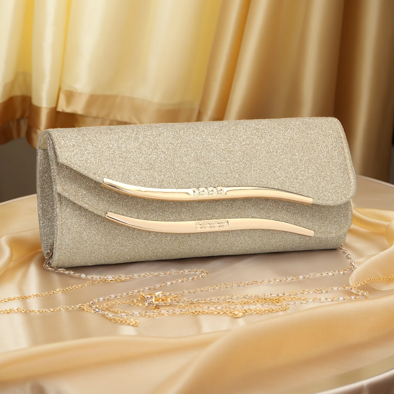 

Pide Women Handbags Classic Sequins Gorgeous Evening Bag Wedding Purse Female Handbag Shoulder Bags Commonly Used For Shopping