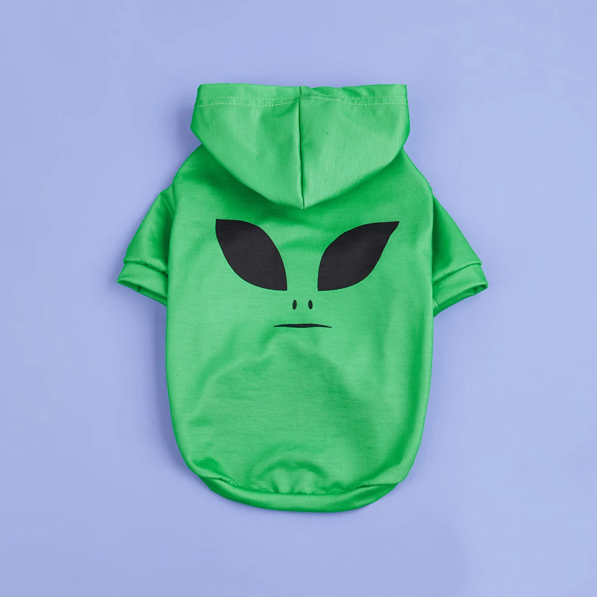 Dog Hoodie Halloween Shirts Clothes Dog Doggy Cute Alien Fac