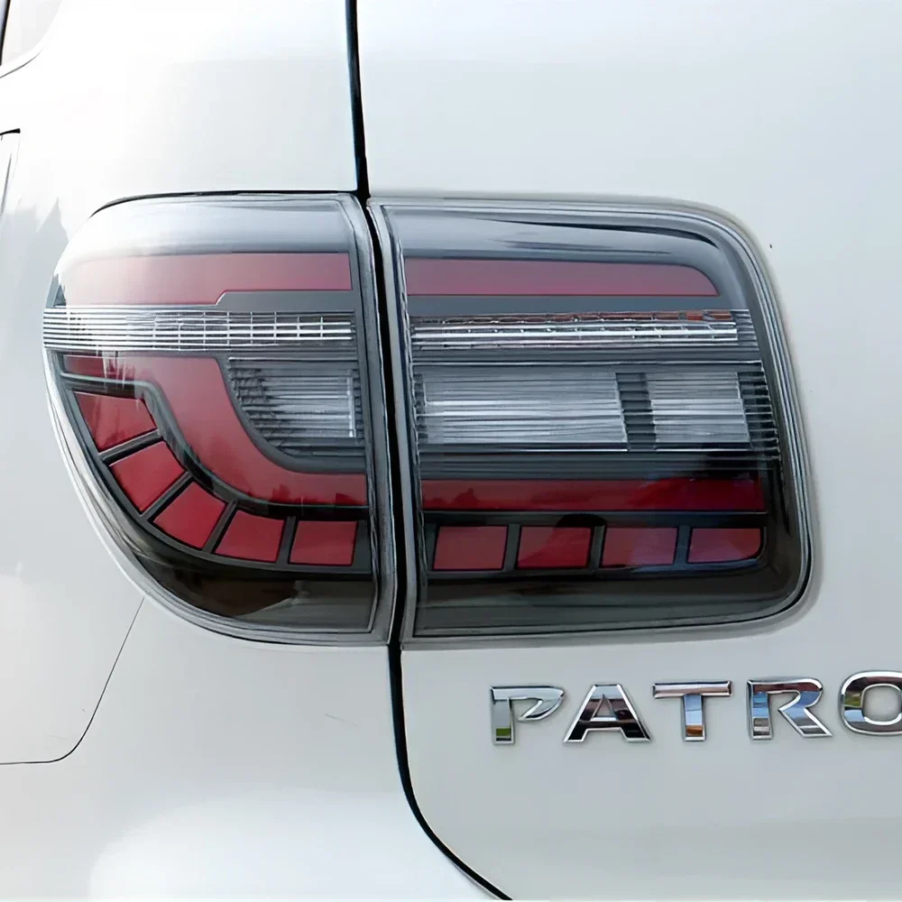 

Авто задние фонари в сборе для Nissan Patrol Y61 Y62 2008-2019, обновленные автомобильные задние фонари, светодиодные высококачественные динамические инструменты Plug and Play