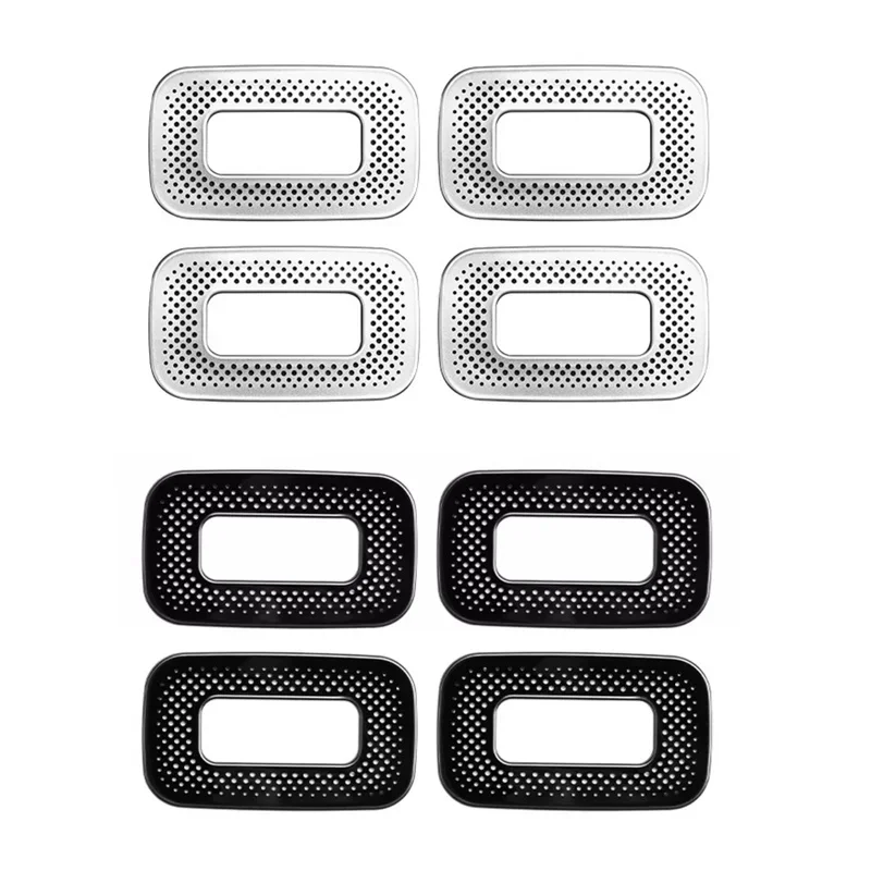 For Mercedes Benz GLE GLS Class AMG W167 V167 Coupe C167 X167 2020-26 Stainless Steel Car Central Control Air Outlet Trim Cover view 6