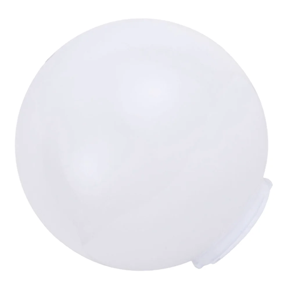 lamp shade Lamp Post Globe White Globe Light Shade Outdoor Post Wall Lamp Fixture Cover Decorative Round Lamp Cover 15cm post