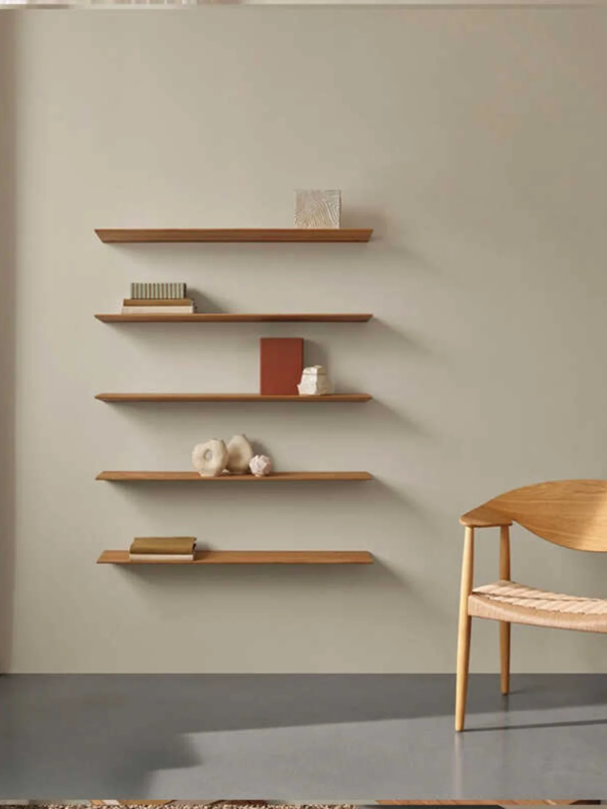 Word board wall shelf living room wall bedroom bedside storage rack wall hanging baffle router shelf