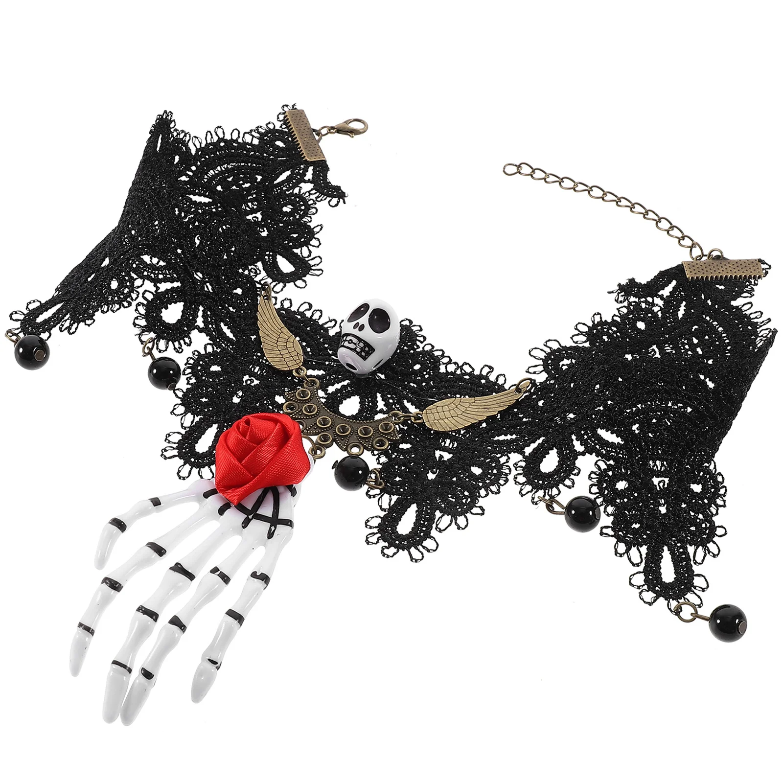 

Elegant Gothic Necklace Halloween Choker Women Girls Punk Style Masquerade Party Jewelry Gift Halloween Necklace