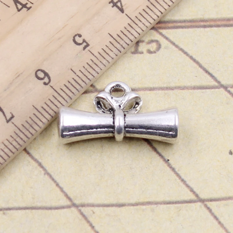 10pcs Charms Graduate Diploma  - Jewelry Making Diploma recension och pris