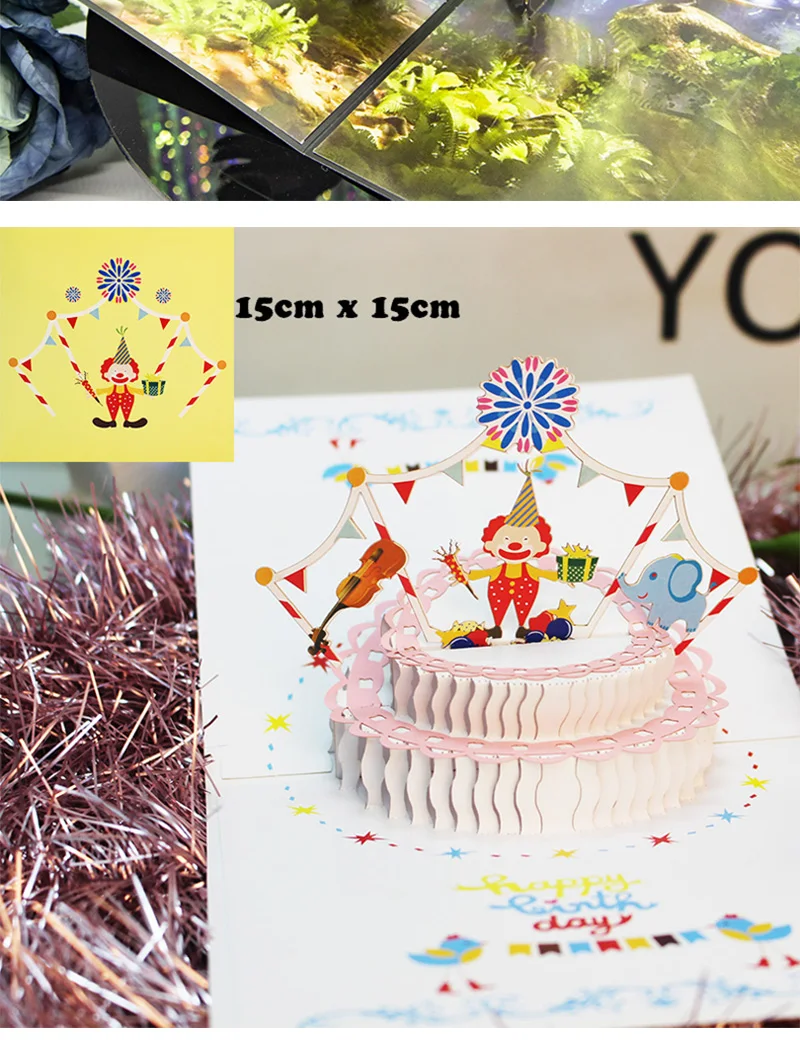 3D Pop-Up Taufkarte Handgemachte Baby-Taufgrußkarte Neugeborenen-Segens-Erinnerungskarte Babyparty-Geschenk Religiöse Karte für Gott – Detail 16