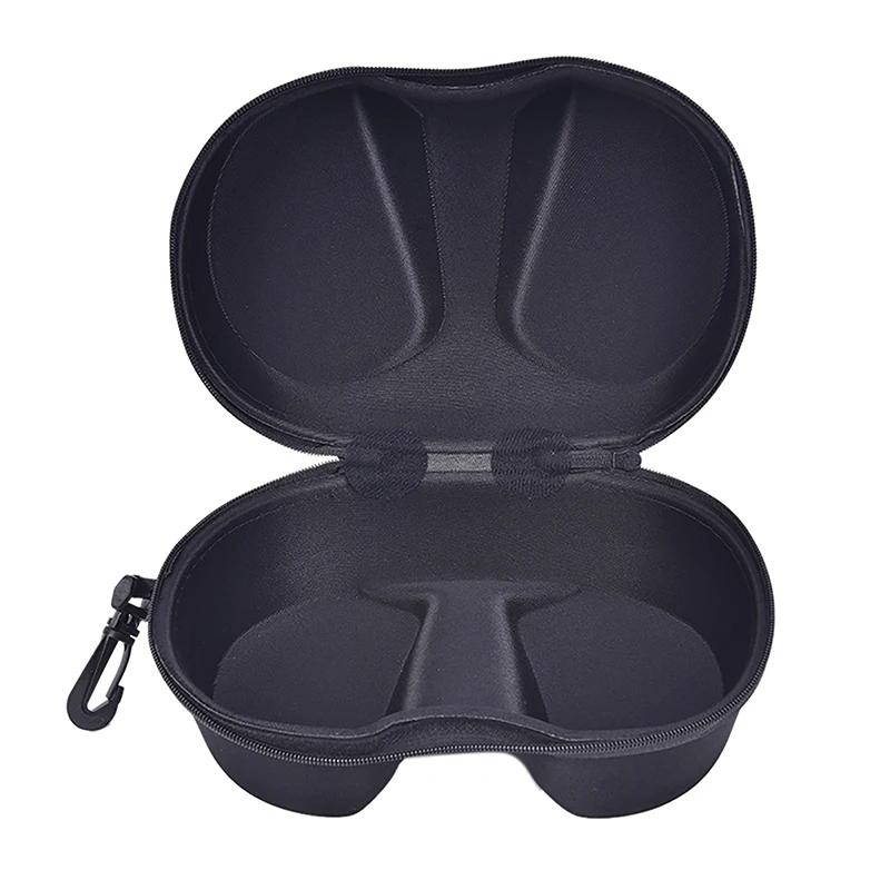 Caja de almacenamiento de gafas de buceo, juego de esnórquel, cubierta facial multifunción, estuche con cremallera para natación subacuática