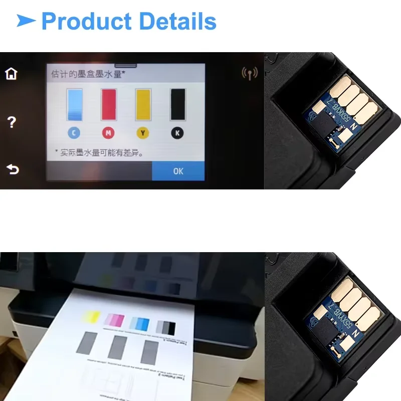 خرطوشة حبر متوافقة مع HP963 XL 963XL من ROYEK لطابعة HP OfficeJet Pro 9010 9012 9013 9014 9015 9016 9019 9020 9022 9023