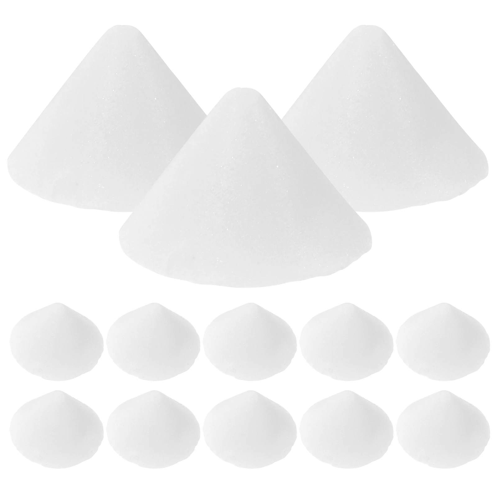 50pcs Ceramic Pottery Kiln Nail White Aluminum Oxide Clay Firing Tool Pottery Support Refractory Nails Storage Practical Craft