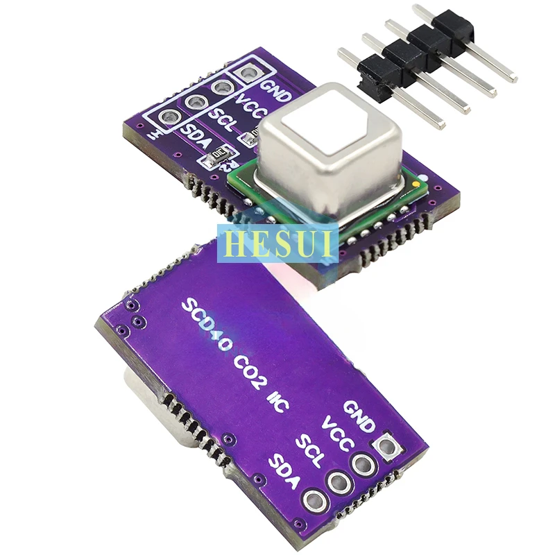 SCD40 SCD41 gas sensor module detects CO2 and carbon dioxide, temperature and humidity two-in-one I2C communication