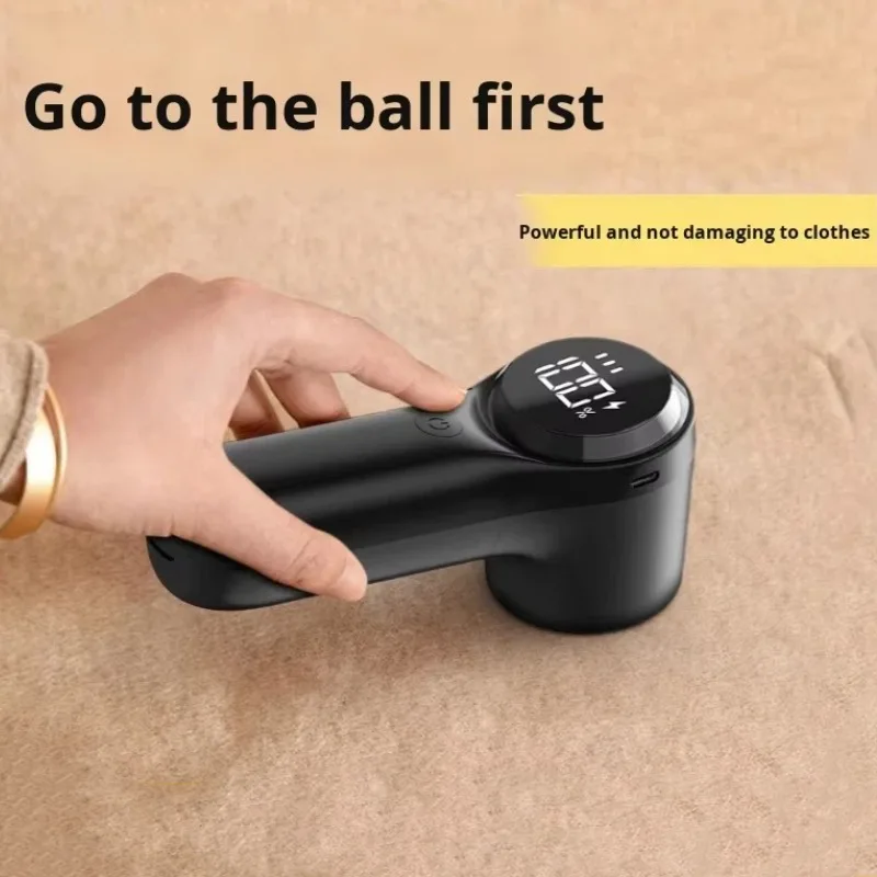 Wholesale Digital Display Electric Fabric Shaver Portable Lint Remover Household Sweater Clothes Defuzzer