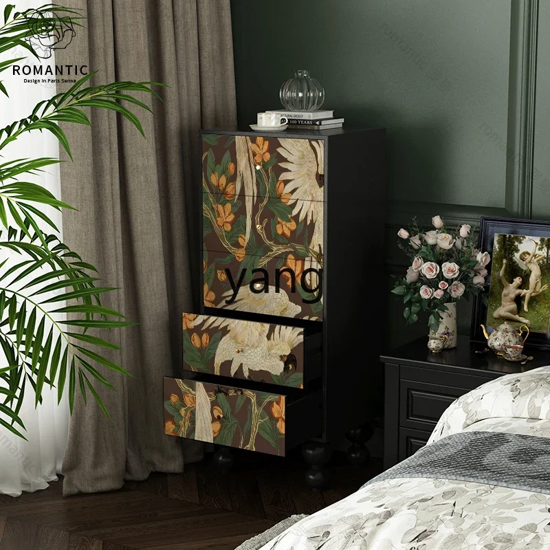 LTT خشب متين خزانة درج المنزل غرفة المعيشة أريكة خزانة جانبية غرفة نوم ركن جدار الخزانة