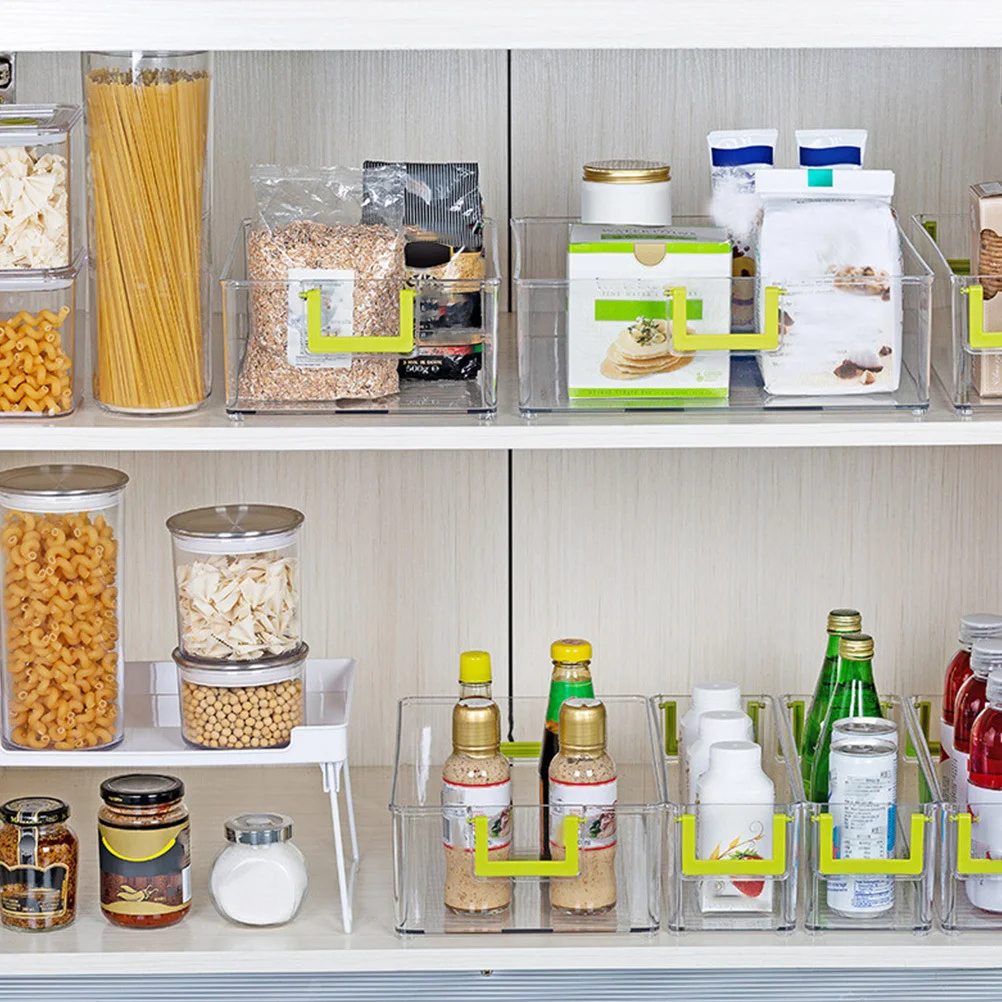 

Drawer Style Storage Box Thickened Transparent Fridge Organizer Bin Waterproof Non Slip Bottom Kitchen Refrigerator Container